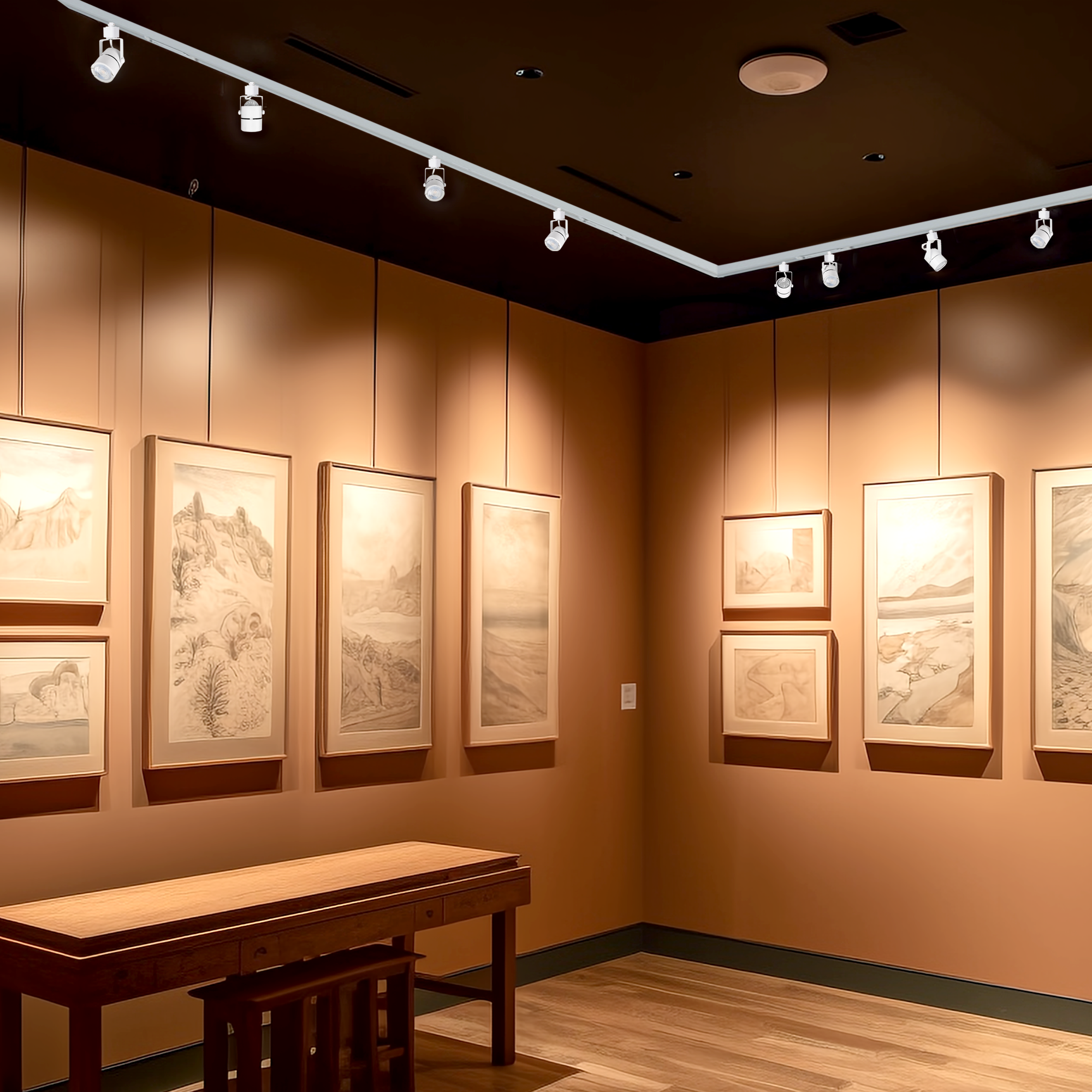 Track Lighting for Exhibitions