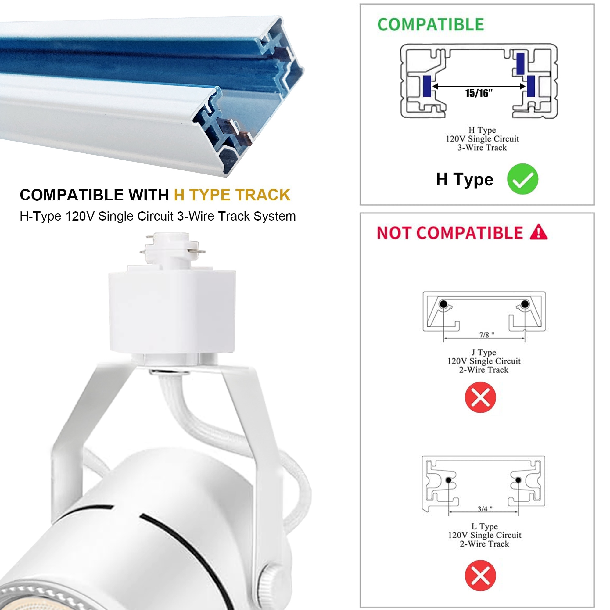 Track Lights for Commercial Use