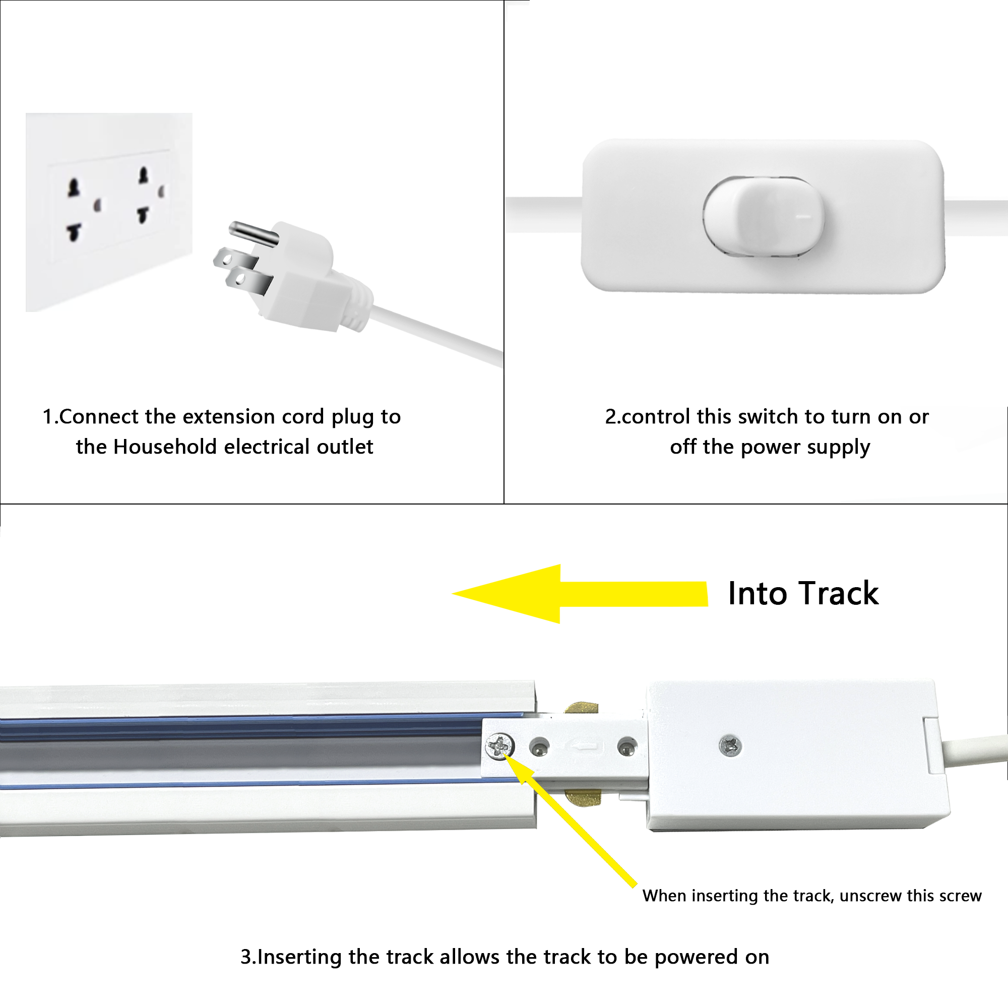 Single Circuit Track Lighting Kit