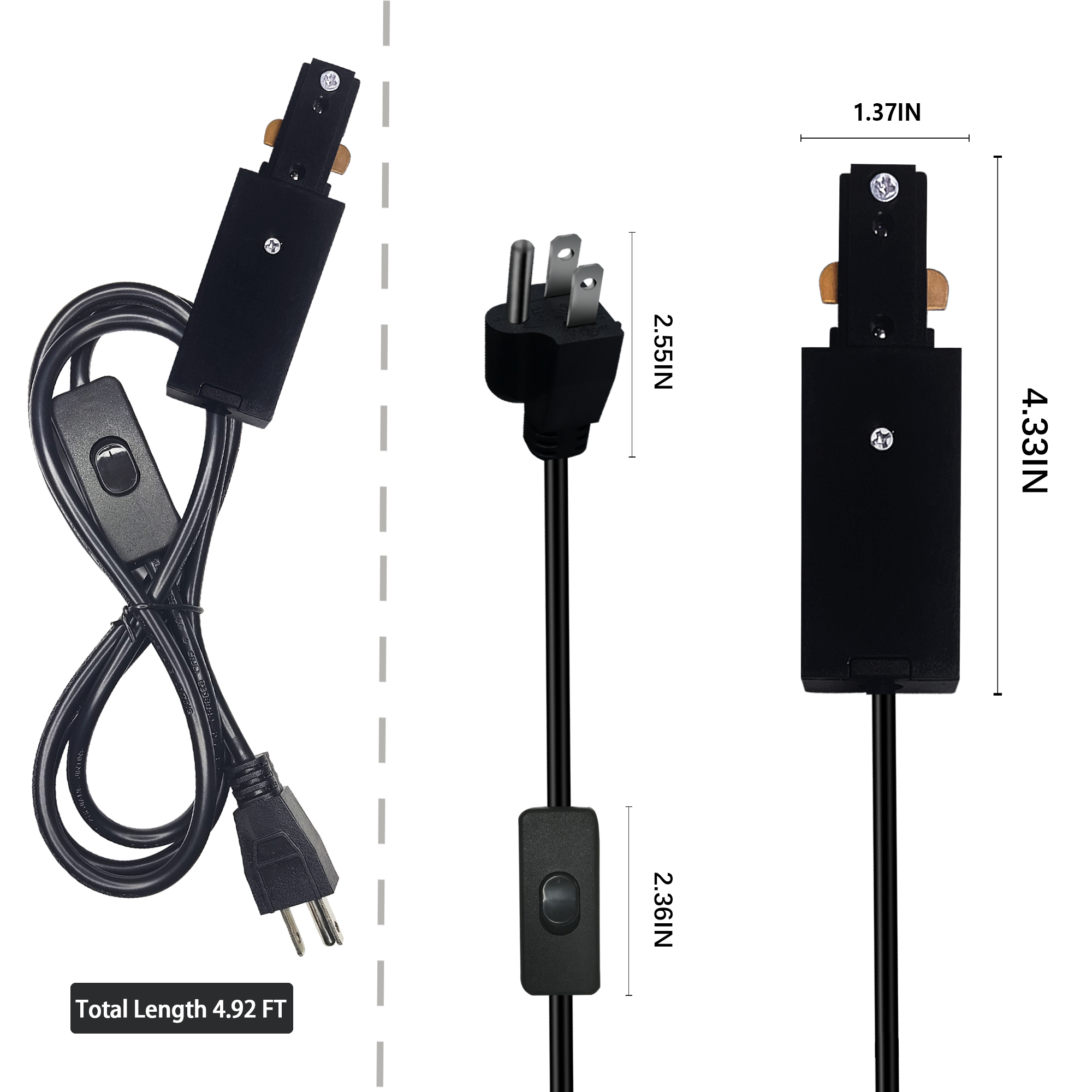 H Type Track Lighting Connector