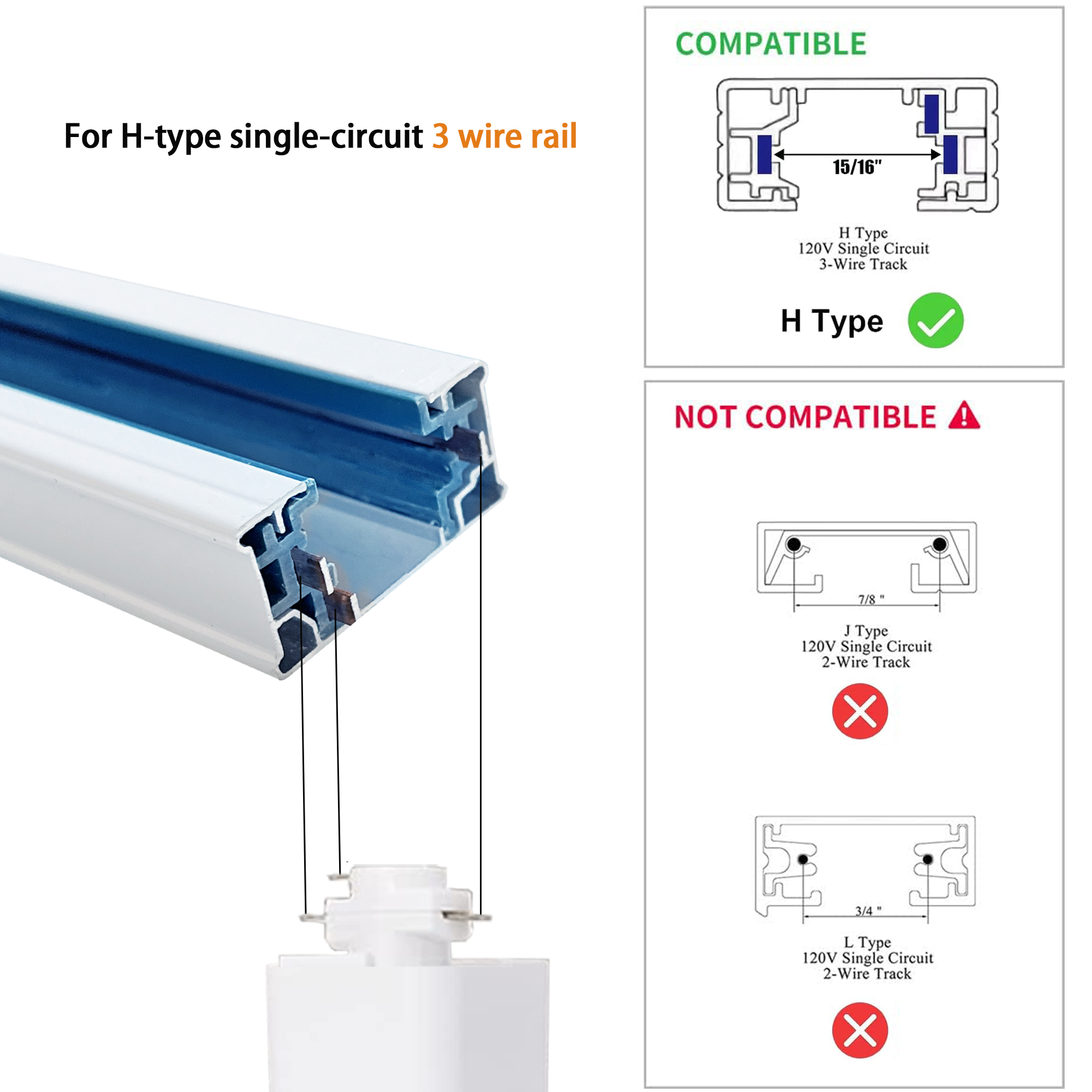 Suitable for H Type Single Circuit