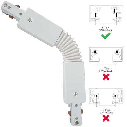 H Track Adjustable Connector