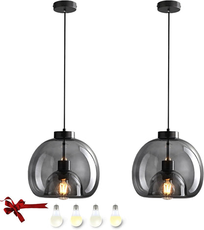 Glass Pendant Lights Display